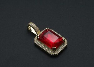 ruby pendant